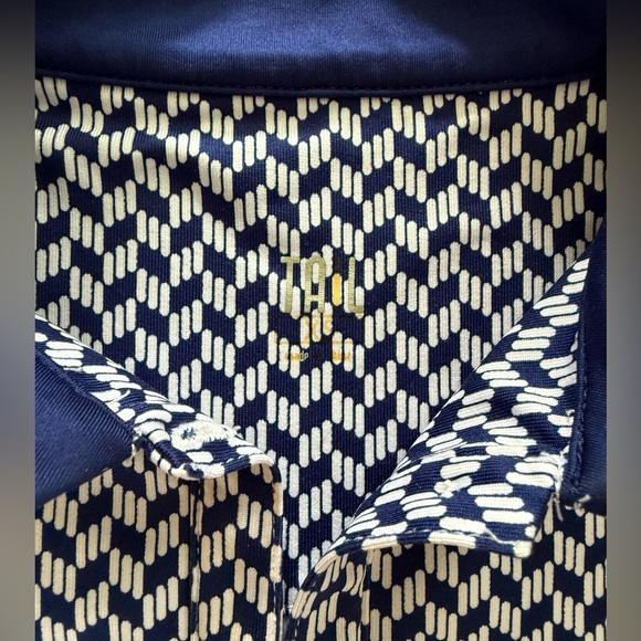 Tail Womens Quarter Zip Golf Athletic Mini Dress Navy White XS - Picture 2 of 7